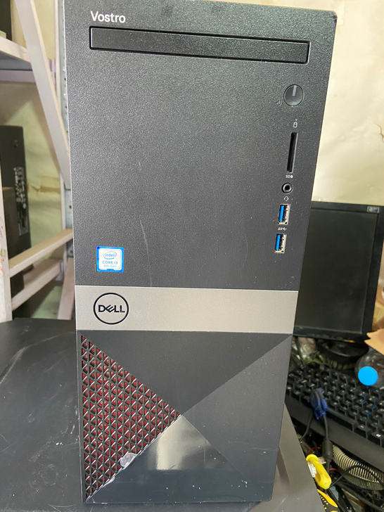 戴尔3670 台式机 i3 8100 16...