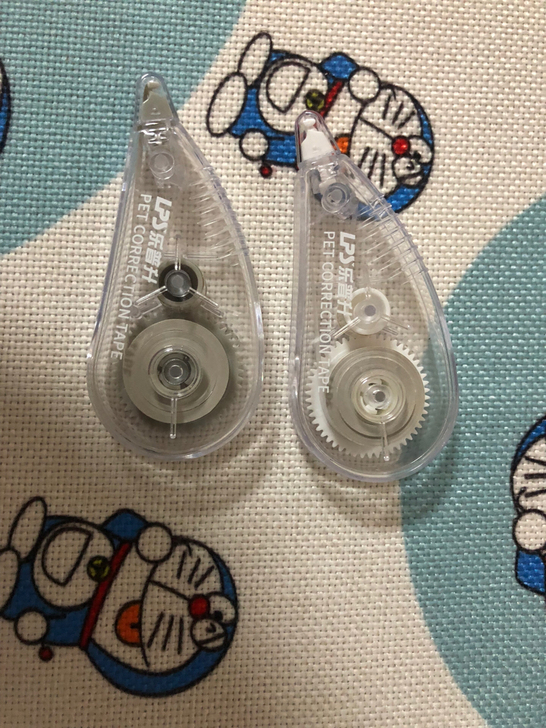 乐普升修正带两个(全新)+名创优品按动笔紫...