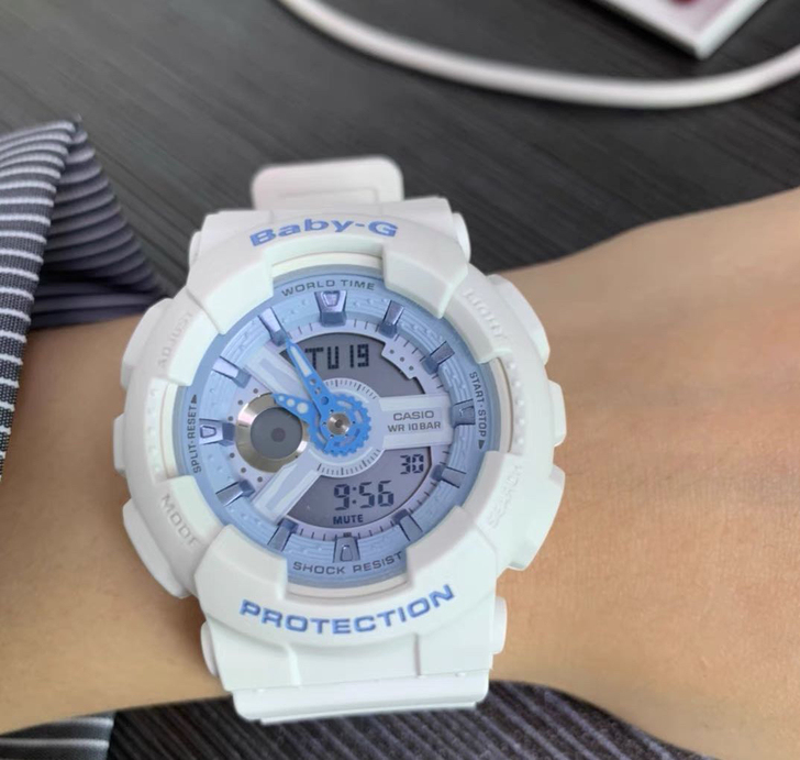 卡西欧哆啦A梦联名款手表女CASIO海洋之...