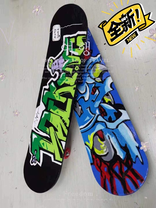 纯手绘滑板，喜欢的看过来