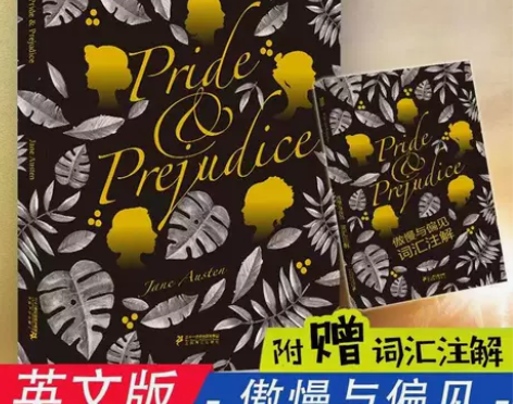 傲慢与偏见408页纯英文版 原著未删减小说...