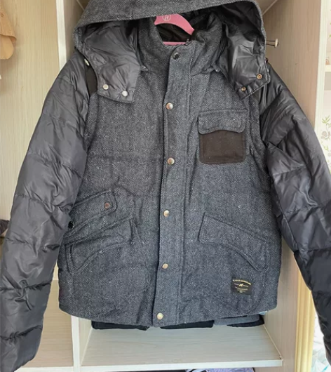 坚持我的JASONWOOD男士短款羽绒服 ...