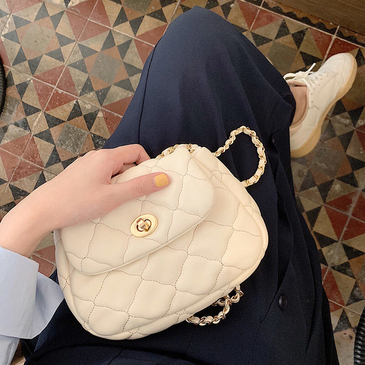 云朵包包女2020夏季韩版新款菱格链条包 ...