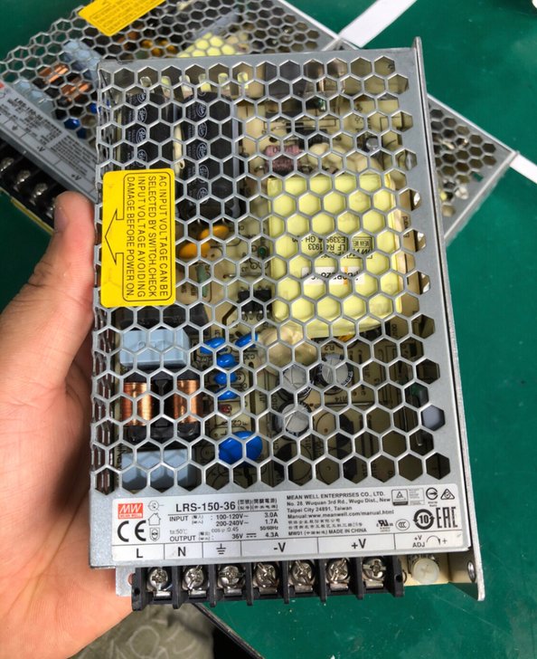 明纬电源LRS-150-36二手拆机 成色...