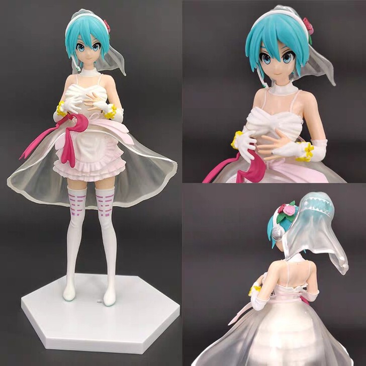 初音迪士尼公主鬼灭之刃手办摆件包邮
