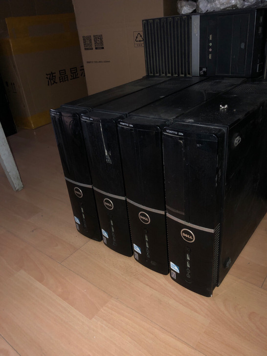 戴尔电脑10台，英特尔酷睿q6600处理器...