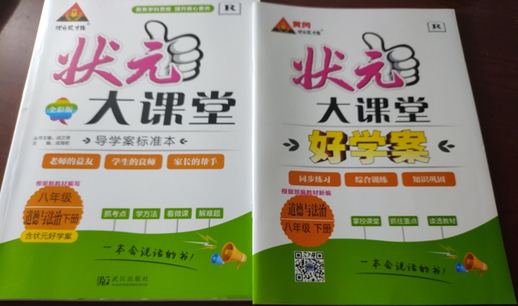 全新状元大课堂八道德与法治八年级下册人教版