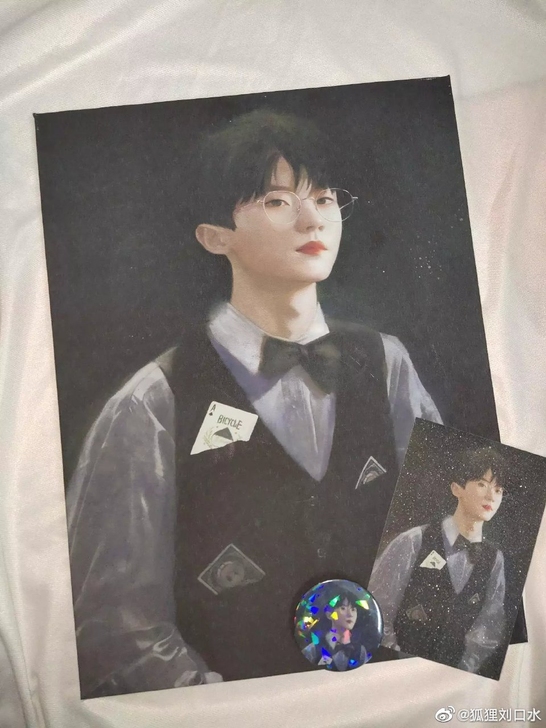 出！马嘉祺无框画