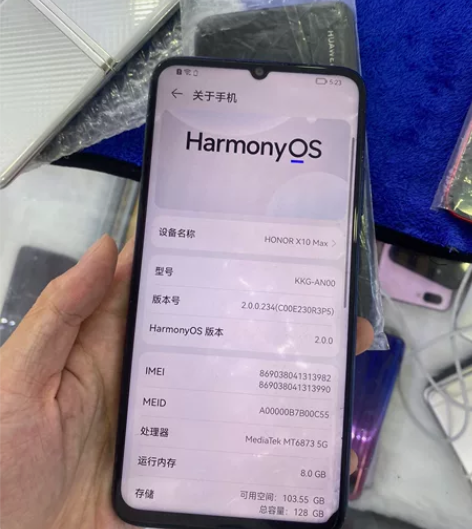 华为荣耀x10max手机，8+128内存，...