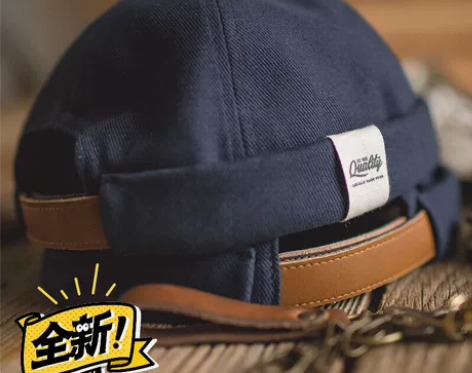 张子枫同款黑色地主帽子男女百搭防晒休闲街头...