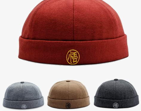 地主帽男复古帽亲子帽男女儿童抓周周岁帽嘻哈...