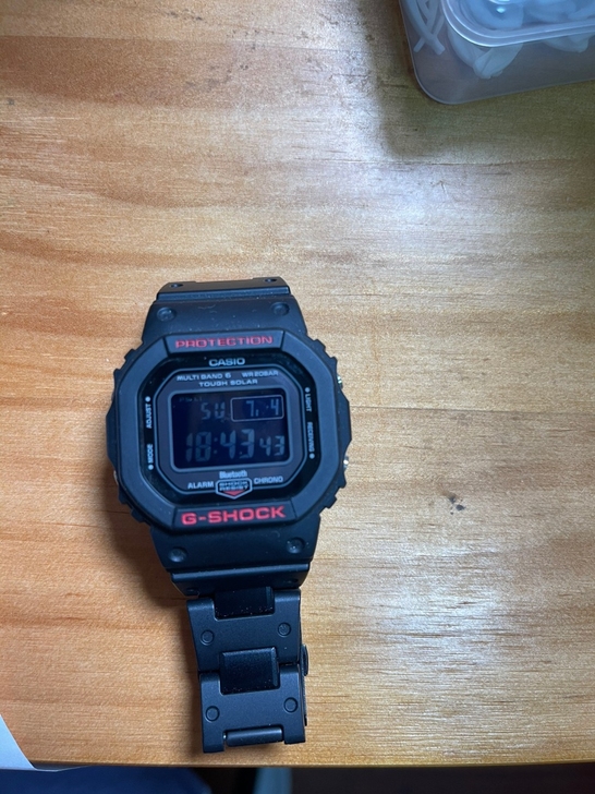 casioGW-B5600HR 双11购入...