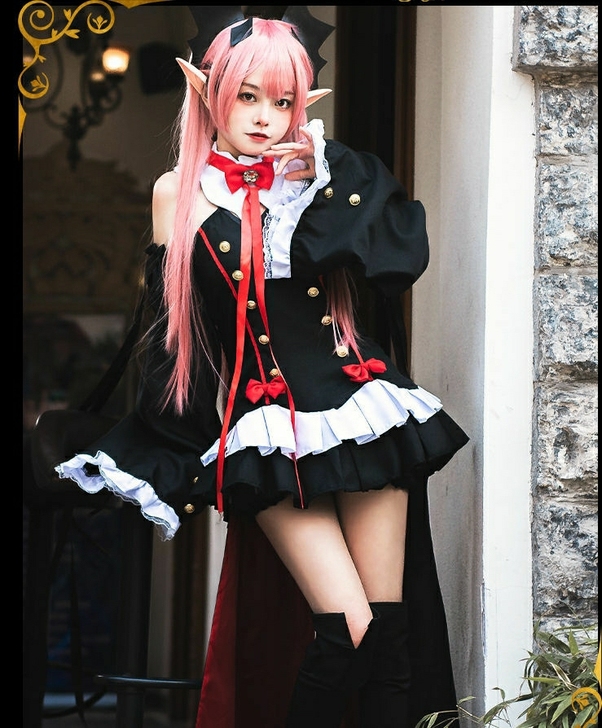 克鲁鲁cos服 全套现货终结的炽天使白泽克...