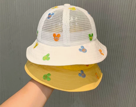 【特价】婴儿渔夫帽透气凉帽男女宝宝夏季薄款...