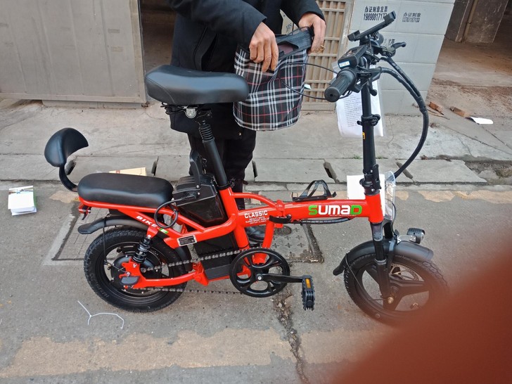 德国名顶电动车成人代驾小型电瓶车折叠电动自...