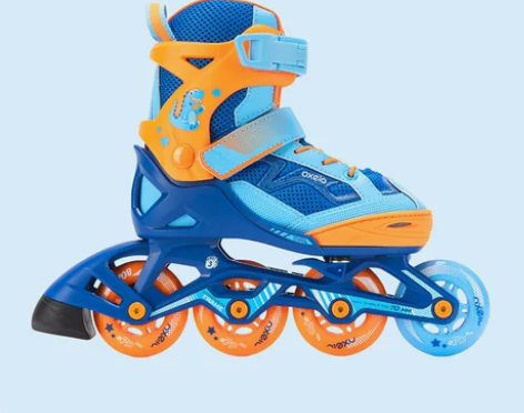 【划算价】迪卡侬溜冰鞋儿童初学者轮滑鞋女童...