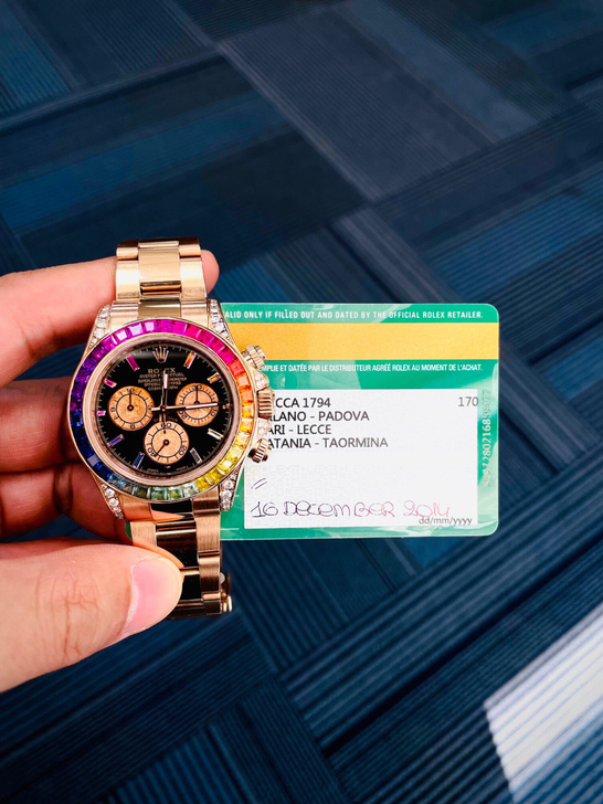 劳力士116505 后加钻升级116595...