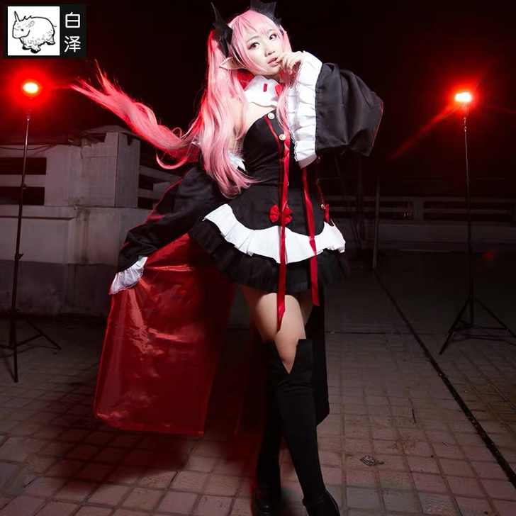 终结的炽天使 克鲁鲁cos服装吸血鬼cos...