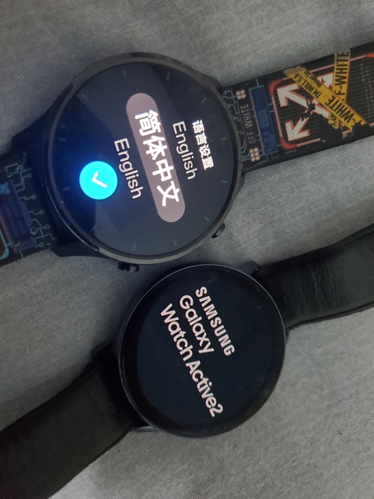 三星手表Active2和小米手表，触摸的间...