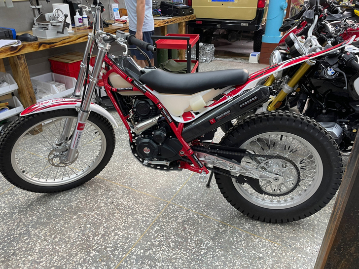 攀爬摩托车特纳赛-沃TW200S水冷攀爬林...