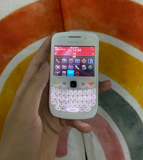 黑莓9300 blackberry 白色按...