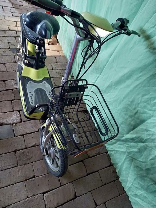 跑狼电动车,成色很新,好骑没毛病