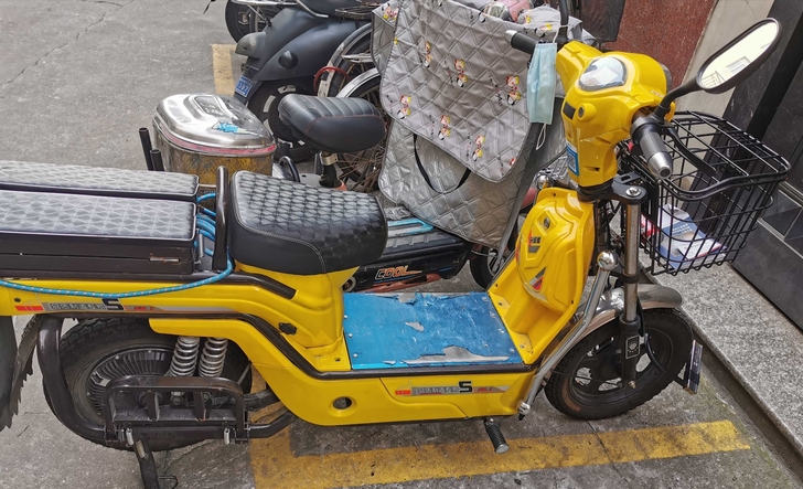 新款带货架载重电动车，已升级，发票合格证软...