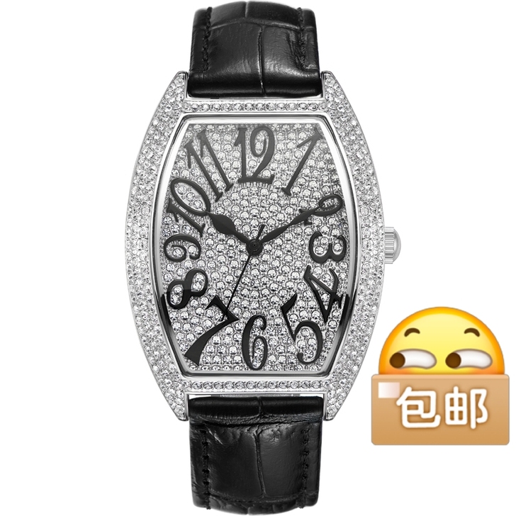 凯蒂克里 法国石英表  女士首选 全钻手表