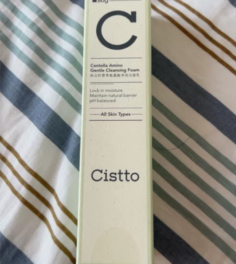 Cistto肤见积雪草氨基酸洗面奶温和水润...