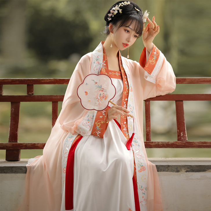 风来榕下橘子味的猫原创正品中国风宋制四件套...