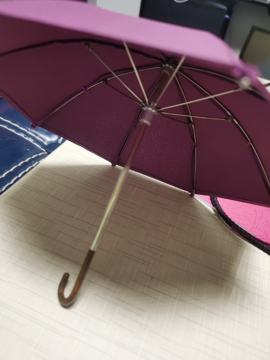 1/6女兵人雨伞 道具