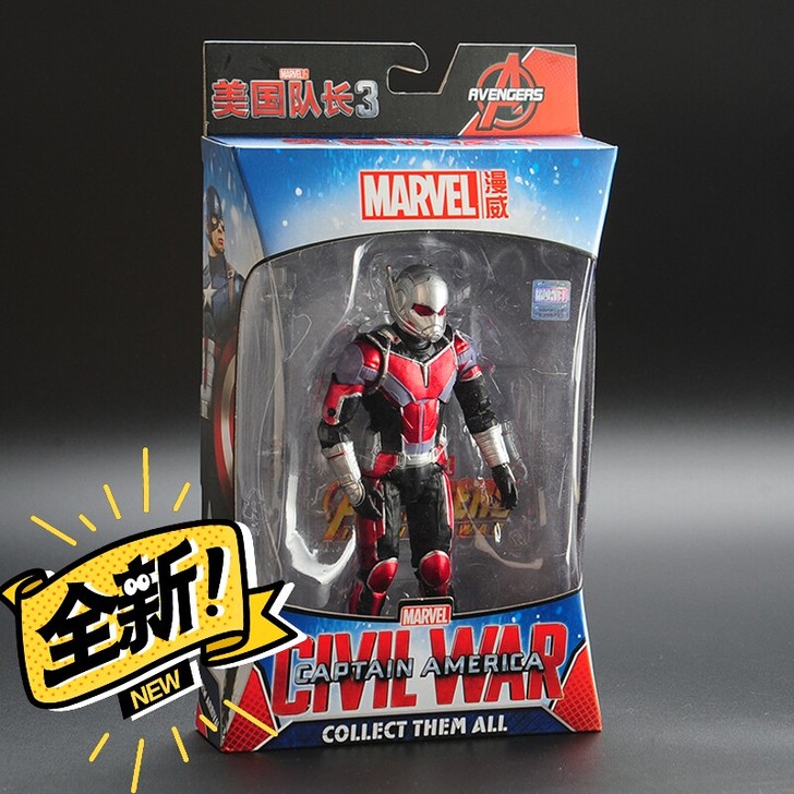 漫威手办玩具 盒装蚁人 1602-06##...