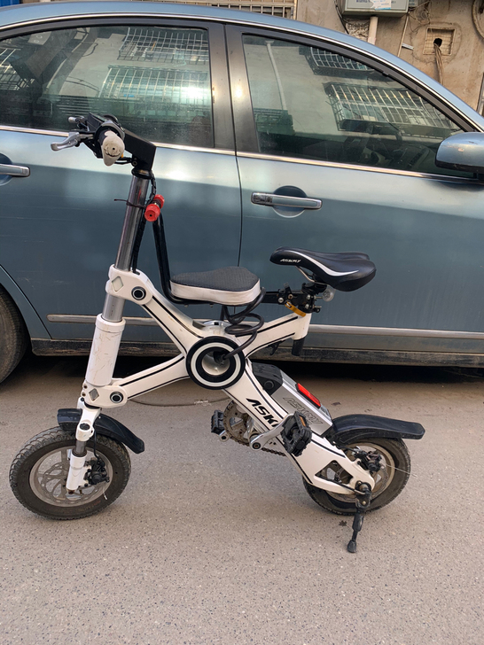 折叠电动车 便宜出八成新全款1680。武汉...