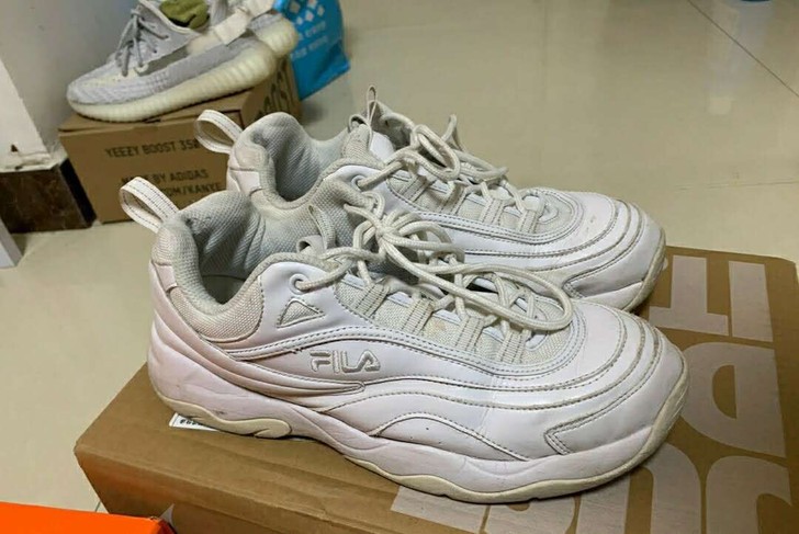 FILA FUSION RAY老爹鞋休闲鞋...