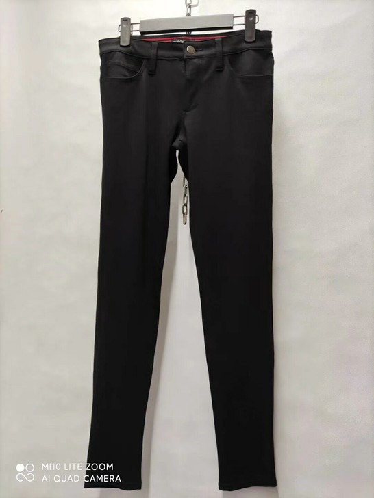 外单女款针织铅笔裤修身裤，质量超好，面料柔...