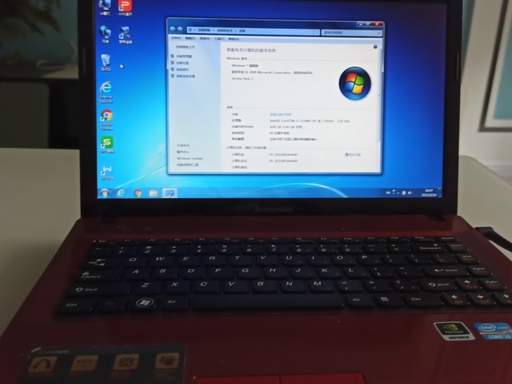 联想笔记本  ⅰ53代u 4g内存 120...