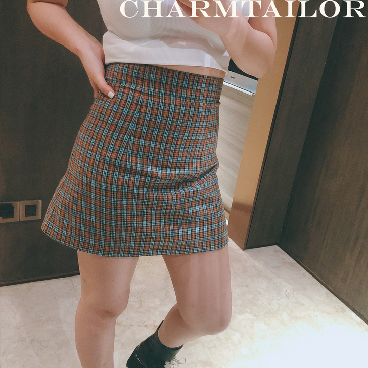 A字半身裙,小清新甜美风,买回来后发现我的...