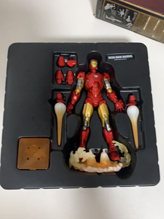 海洋堂钢铁侠mk6全配无损