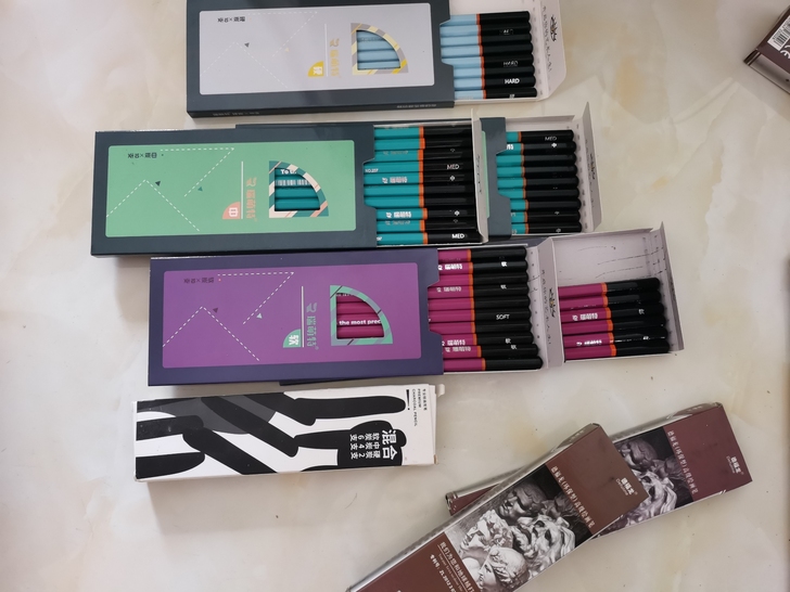 素描 美术集训 艺考画材 瑞萌特炭笔德福龙...