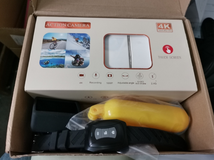 驰图CS90运动相机配件，相机丢了，就剩配...