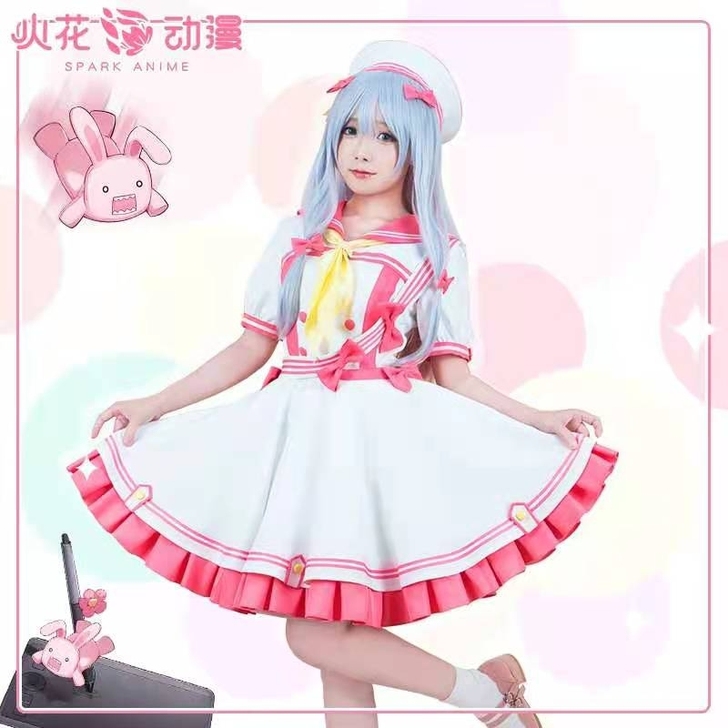 纱雾魔法少女cos服s码大全套无鞋无抱枕