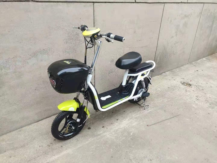 津阳光  超轻便踏板锂电车  可以拎下来充...