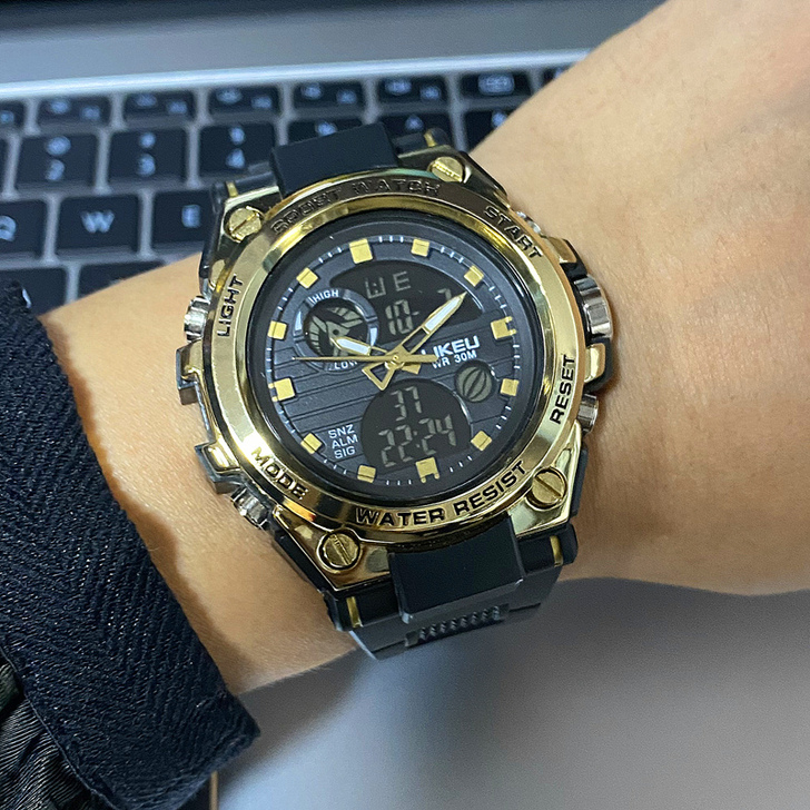 2021新款型男手表男士防水运动初高中学生...