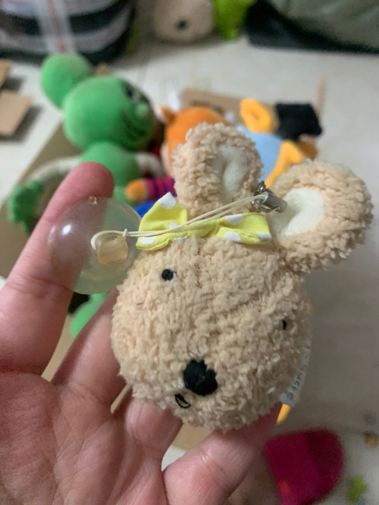 外贸小兔子挂件毛绒挂件全新