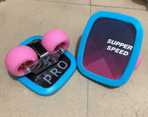 分体滑板漂移板弧形轮 木板带护边，全新库存...