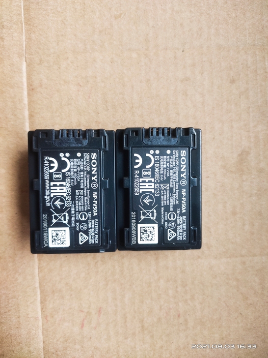 索尼Fv50A原装正品电池,宝贝为二手非全...