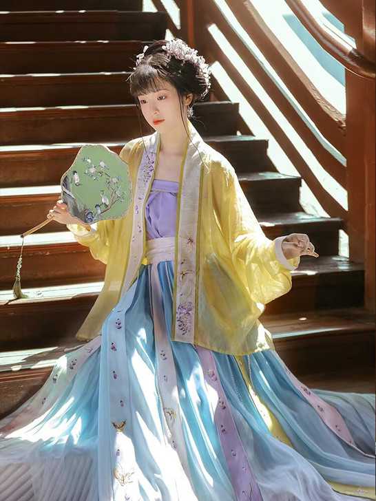 七月夕如梦令宋制飞机袖s码正版仅下水