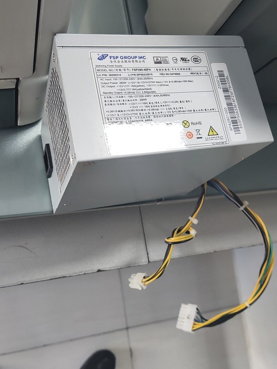 原装正品联想电源，功能一切正常。fsp28...