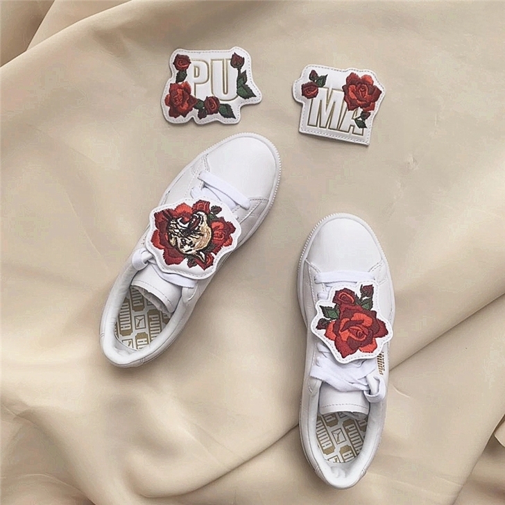 Puma/彪马 370192-01刺绣玫瑰...