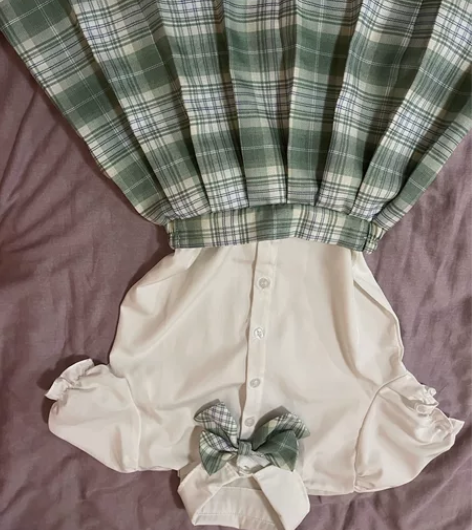 女童jk裙校服群套装 适合115-120c...